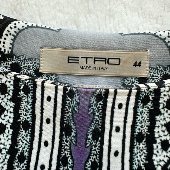 ETRO women dress size 44 IT or 6 US Authentic - Picture 5 of 8